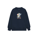 Scooter Elephant Çocuk Sweatshirt — Lacivert — ön görünüm