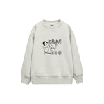Mama Oooh Çocuk Sweatshirt — Beyaz — ön görünüm