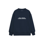 Expert Opinion Çocuk Sweatshirt — Lacivert — ön görünüm