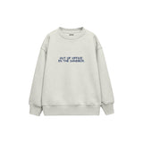 Out of Office Çocuk Sweatshirt — Beyaz — ön görünüm