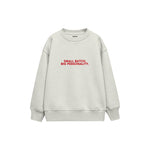 Limited Edition Çocuk Sweatshirt — Beyaz — ön görünüm