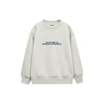 Serious Business Çocuk Sweatshirt — Beyaz — ön görünüm