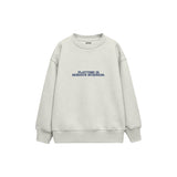 Serious Business Çocuk Sweatshirt — Beyaz — ön görünüm