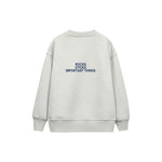 Pocket Treasures Çocuk Sweatshirt — Beyaz — arka görünüm