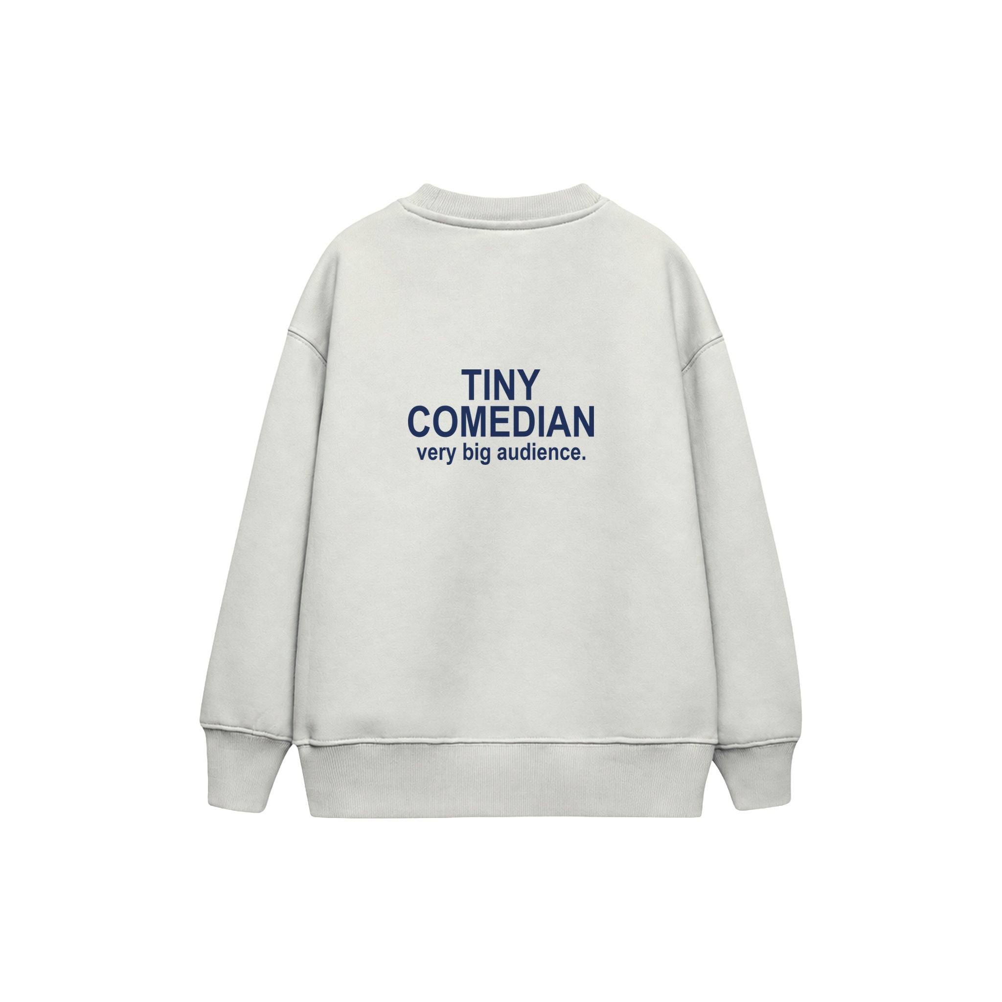 Tiny Comedian Çocuk Sweatshirt — Beyaz — arka görünüm