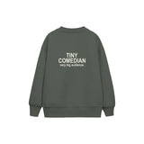 Tiny Comedian Çocuk Sweatshirt — Antrasit — arka görünüm