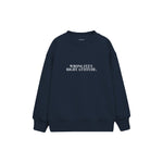 Shoe Situation Çocuk Sweatshirt — Lacivert — ön görünüm
