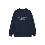 Snack Break Union Çocuk Sweatshirt — Lacivert — arka görünüm