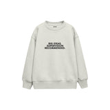 Unsupervised Ideas Çocuk Sweatshirt — Beyaz — ön görünüm
