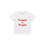 Snuggle This Muggle Çocuk Tişört — Beyaz — ön görünüm