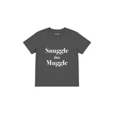 Snuggle This Muggle Çocuk Tişört — Antrasit — ön görünüm