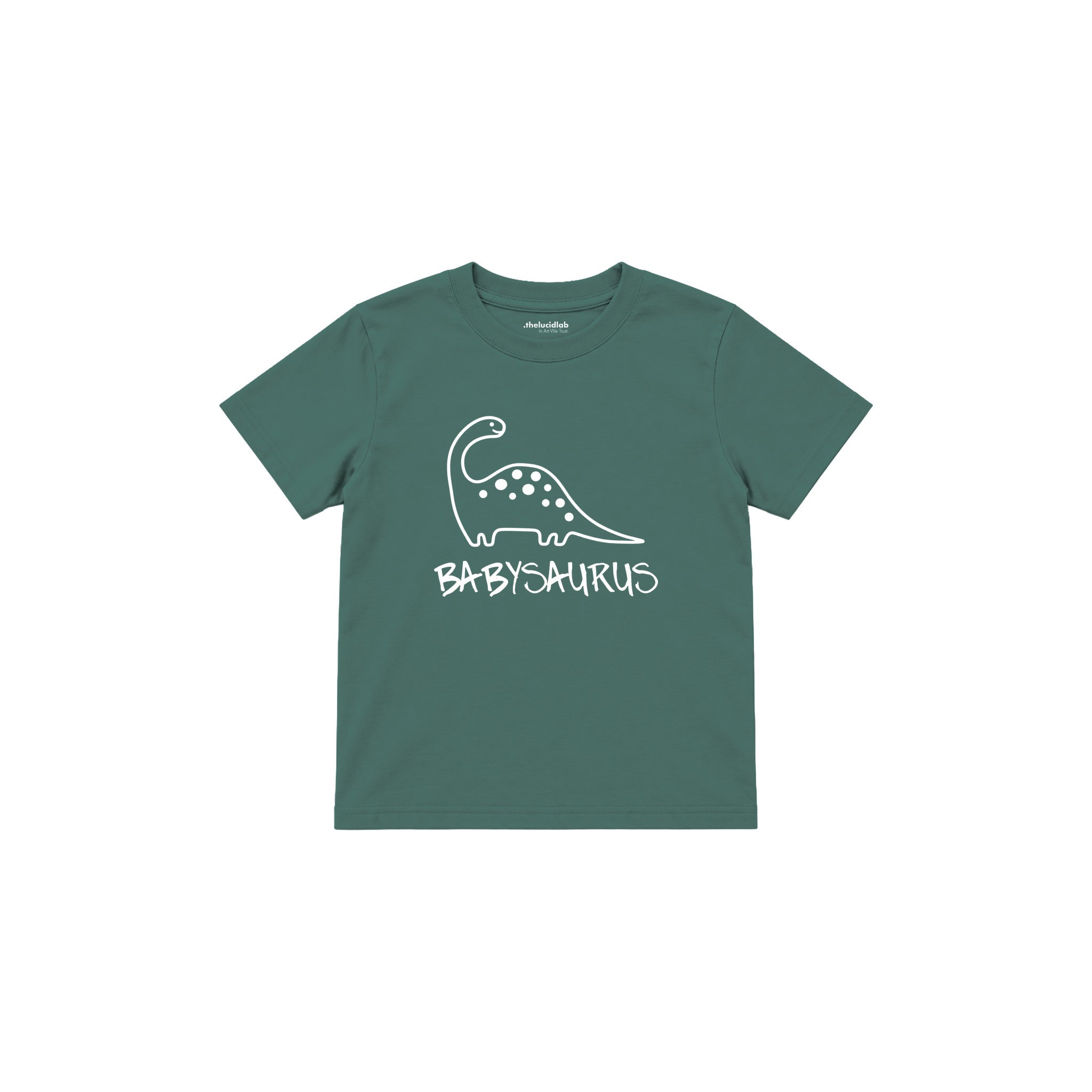 BABYSAURUS Çocuk Tişört — Yeşil — ön görünüm