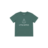 LITTLE CAPTAIN Çocuk Tişört — Yeşil — ön görünüm