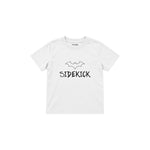 SIDEKICK Çocuk Tişört — Beyaz — ön görünüm