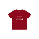 SIDEKICK Çocuk Tişört — Kırmızı — ön görünüm
