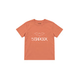 SIDEKICK Çocuk Tişört — Somon — ön görünüm