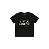 LITTLE LEGEND Çocuk Tişört — Siyah — ön görünüm