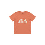 LITTLE LEGEND Çocuk Tişört — Somon — ön görünüm