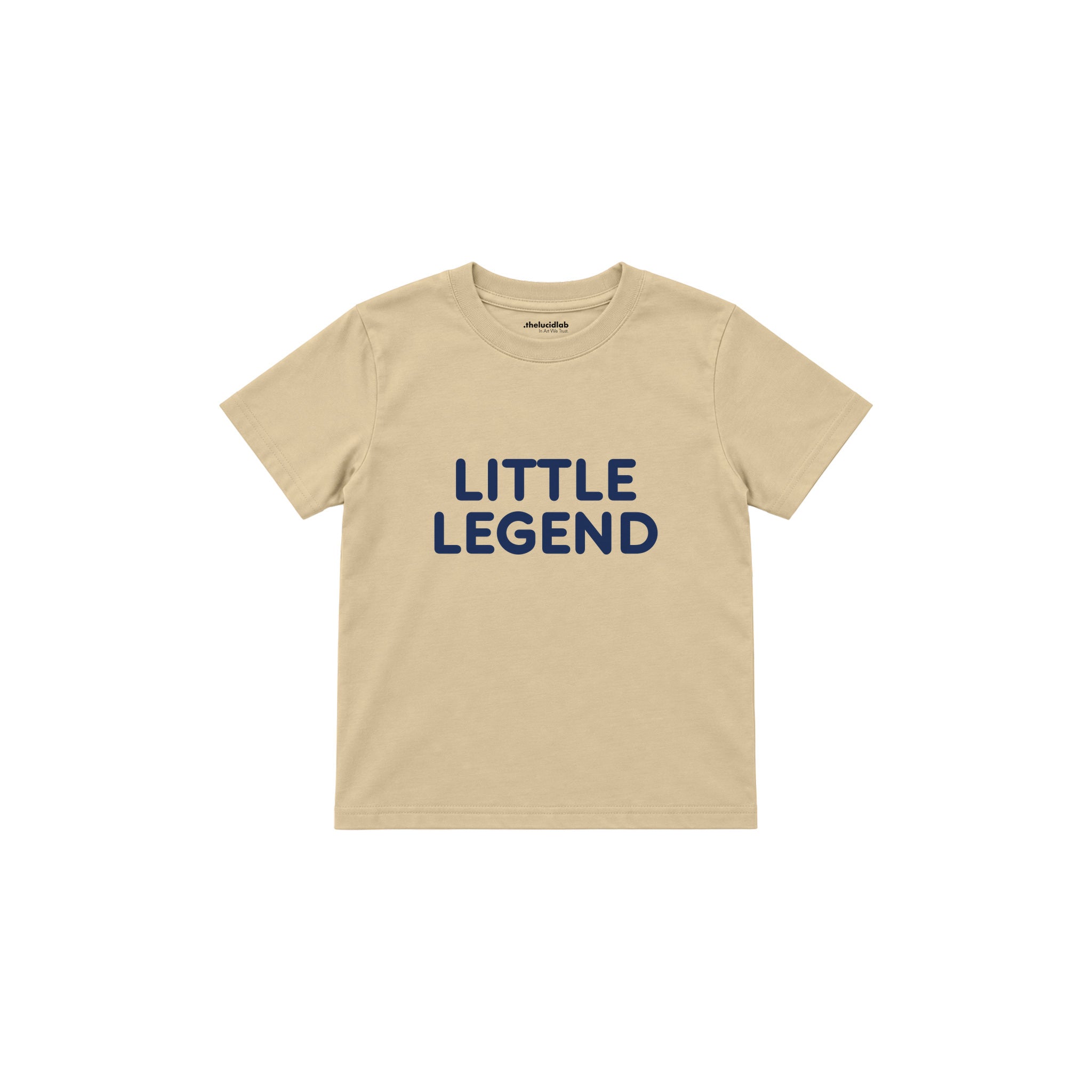 LITTLE LEGEND Çocuk Tişört — Krem — ön görünüm