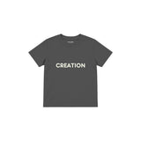 CREATION Çocuk Tişört — Antrasit — ön görünüm