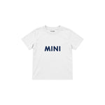 MINI Çocuk Tişört — Beyaz — ön görünüm