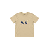 MINI Çocuk Tişört — Krem — ön görünüm