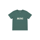 MINI Çocuk Tişört — Yeşil — ön görünüm