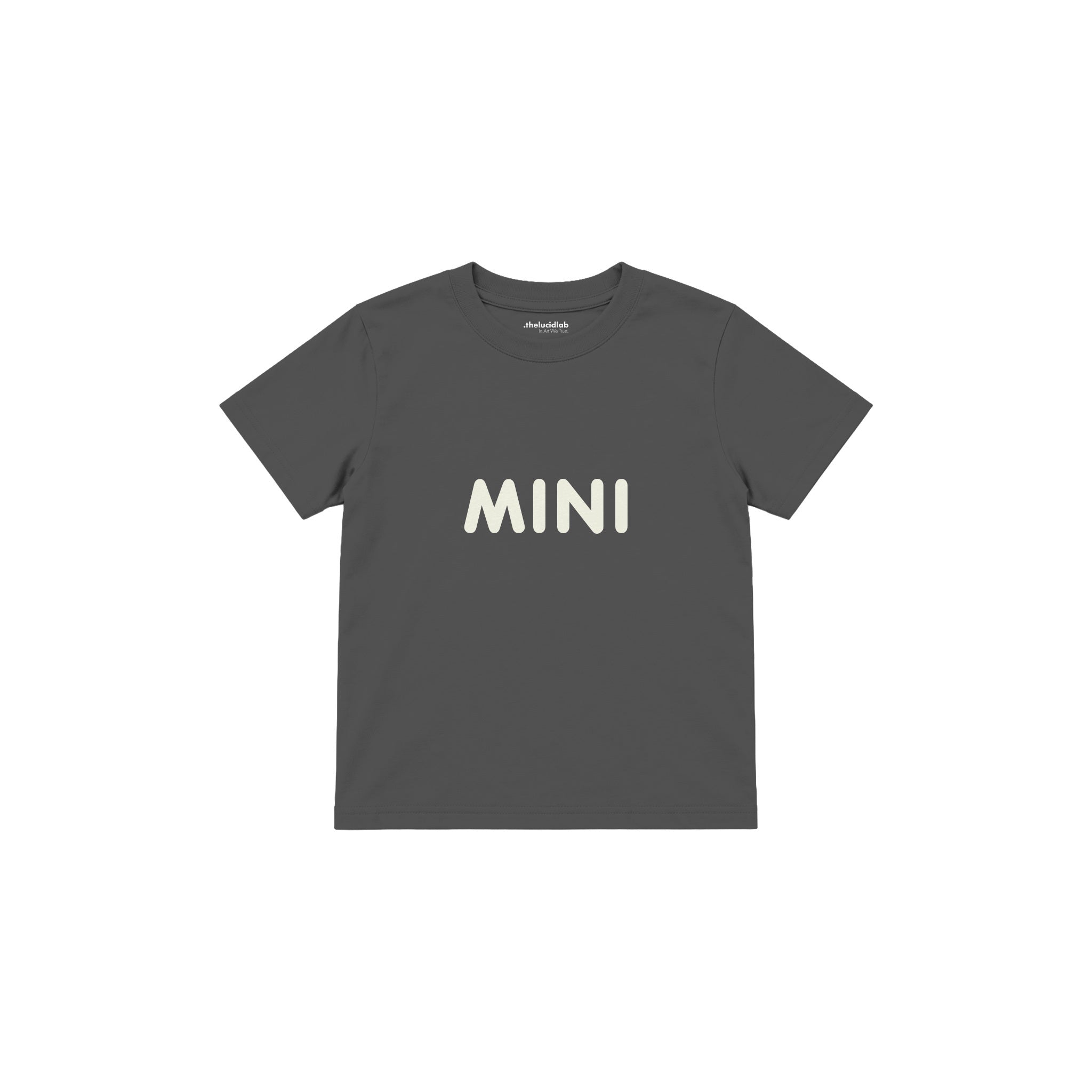 MINI Çocuk Tişört — Antrasit — ön görünüm