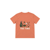 Tee Time Çocuk Tişört — Somon — arka görünüm