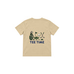 Tee Time Çocuk Tişört — Krem — arka görünüm