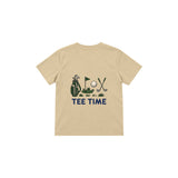 Tee Time Çocuk Tişört — Krem — arka görünüm