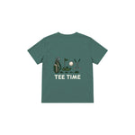 Tee Time Çocuk Tişört — Yeşil — arka görünüm