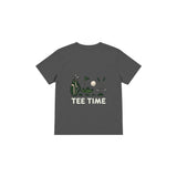 Tee Time Çocuk Tişört — Antrasit — arka görünüm
