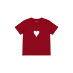 Little Heart Çocuk Tişört — Kırmızı — ön görünüm