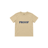Proof Çocuk Tişört — Krem — ön görünüm