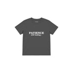 Loading Patience Çocuk Tişört — Antrasit — ön görünüm