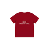 Pocket Treasures Çocuk Tişört — Kırmızı — arka görünüm