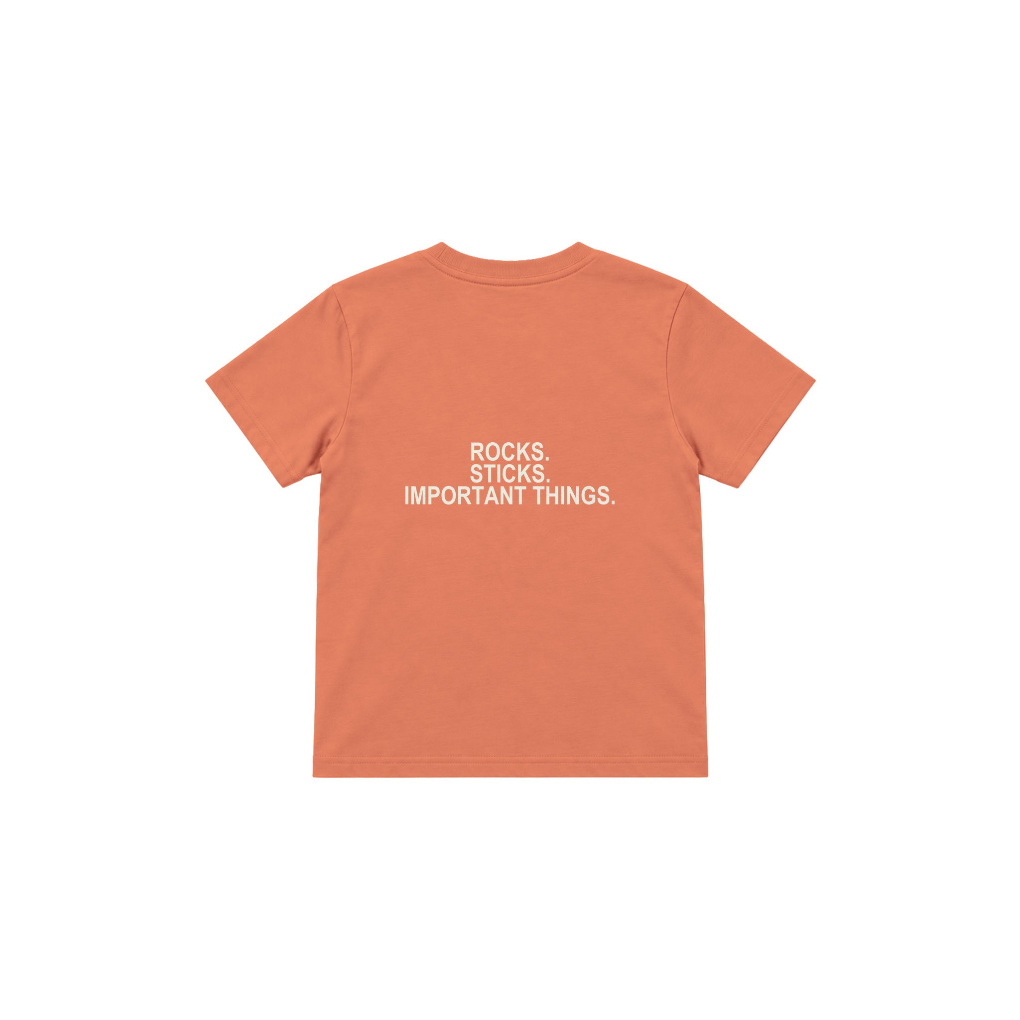 Pocket Treasures Çocuk Tişört — Somon — arka görünüm