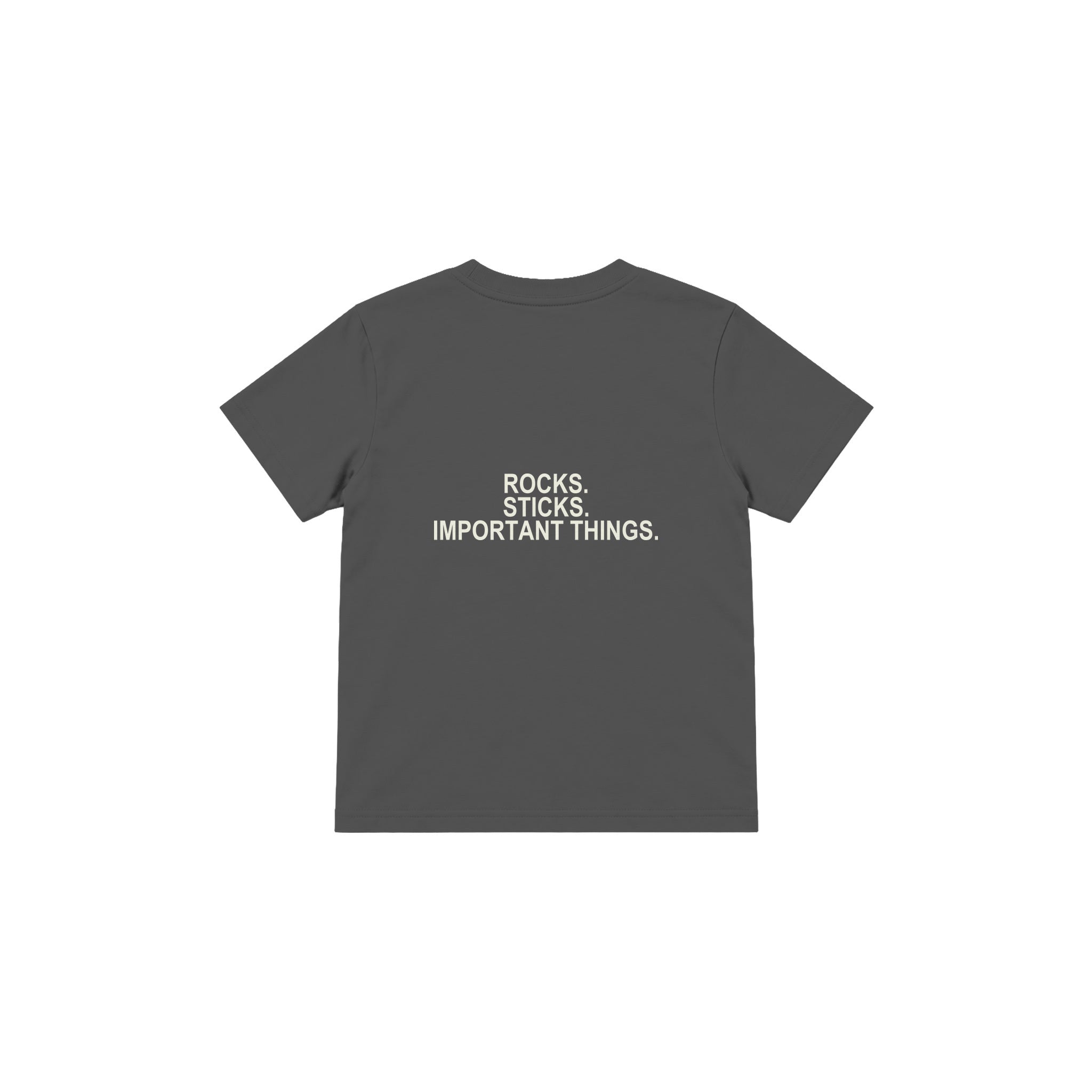 Pocket Treasures Çocuk Tişört — Antrasit — arka görünüm