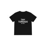 Tiny Tornado Çocuk Tişört — Siyah — arka görünüm