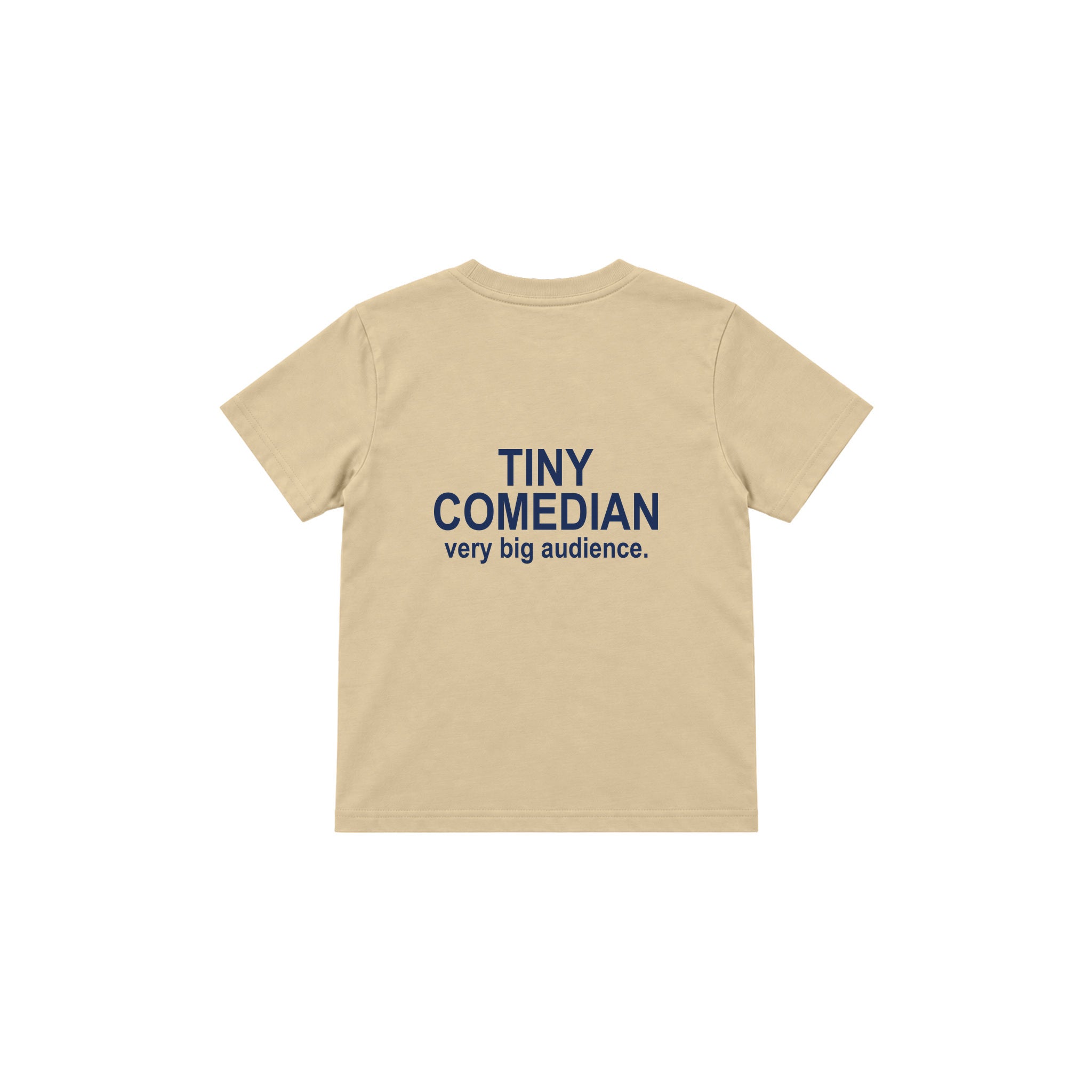 Tiny Comedian Çocuk Tişört — Krem — arka görünüm
