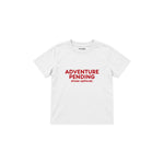 Adventure Pending Çocuk Tişört — Beyaz — ön görünüm