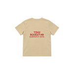 Tiny Rockstar Çocuk Tişört — Krem — arka görünüm