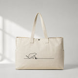 Kedi ve Yumak Daily Tote Bag