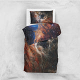 James Webb Cosmic Tarantula &amp; Cosmic Abyss Double-Sided Duvet Cover Set