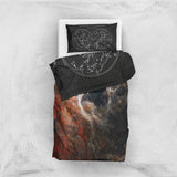 The Constellations &amp; James Webb Cosmic Tarantula Double-Sided Duvet Cover Set