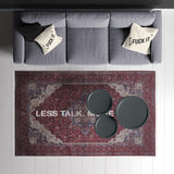 Less Talk More Art Halı