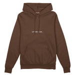 I Support LGBTQ Oversize Hoodie – Kahverengi – ön görünüm