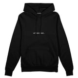 I Support LGBTQ Oversize Hoodie – Siyah – ön görünüm