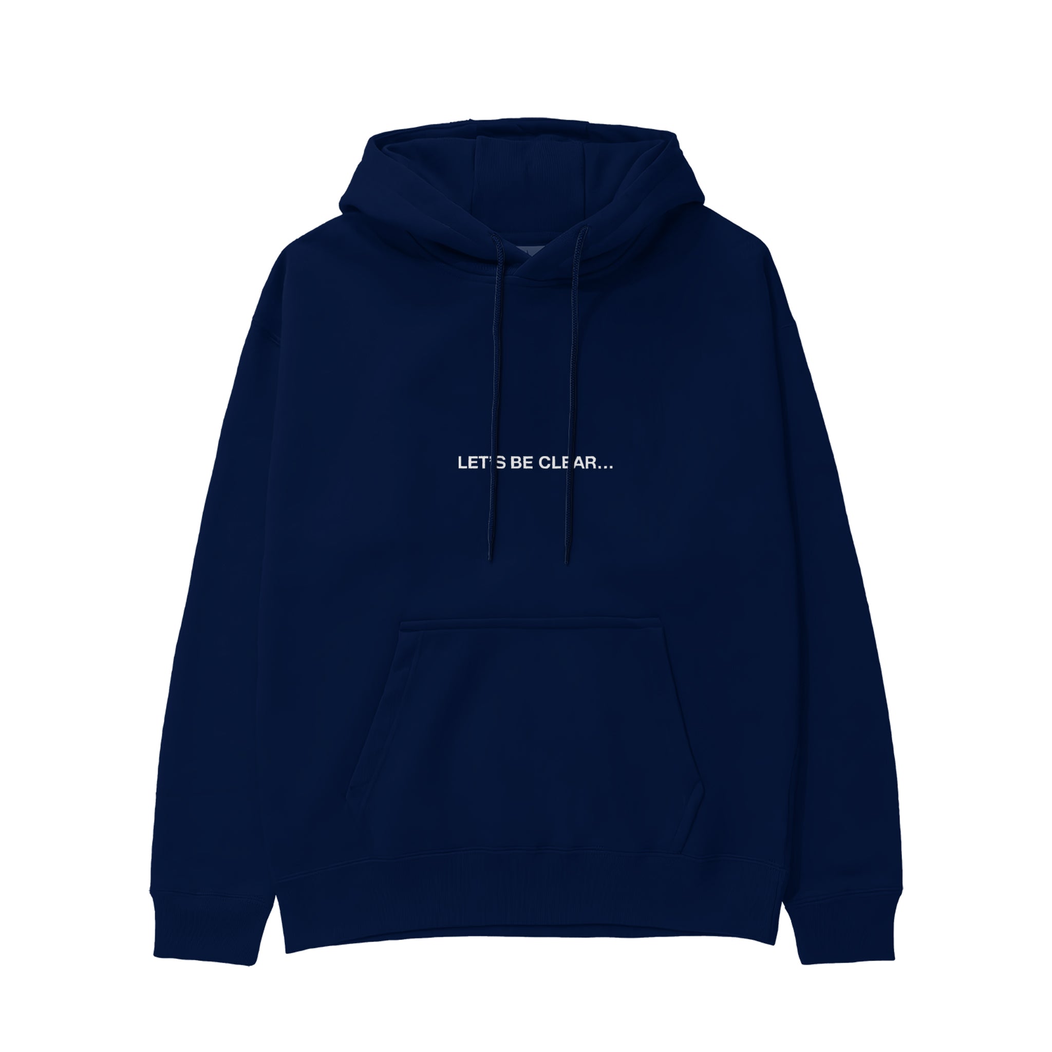 I Support LGBTQ Hoodie – Lacivert – ön görünüm